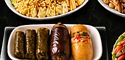 Mixto relleno con hojas de parra
